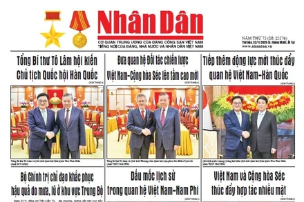 Báo Nhân Dân số 25576 