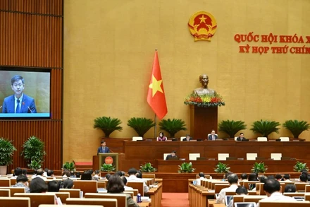 Kỳ họp thứ 9, Quốc hội khóa XV. (Ảnh: THỦY NGUYÊN)