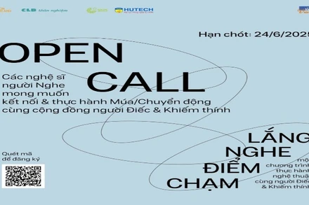 Lắng nghe điểm chạm-sáng kiến đồng sáng tạo nghệ thuật cùng cộng đồng người điếc. 