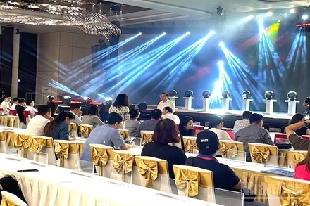 Thứ trưởng Văn hóa, Thể thao và Du lịch Tạ Quang Đông làm việc với các tiểu ban. 