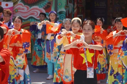 Giao lưu văn hóa Việt Nam-Nhật Bản. 