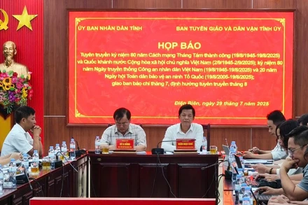 Điện Biên tưng bừng chuỗi sự kiện kỷ niệm 80 năm Cách mạng Tháng Tám, Quốc khánh 2/9