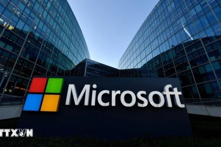 Trụ sở Tập đoàn Microsoft tại Issy-Les-Moulineaux, Pháp. (Ảnh: AFP/TTXVN)