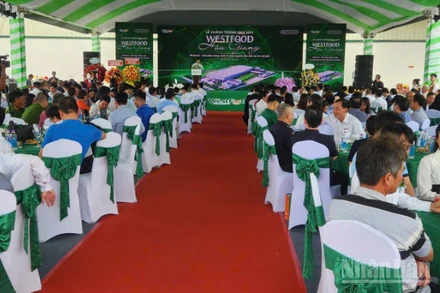 Quang cảnh Lễ khánh thành.