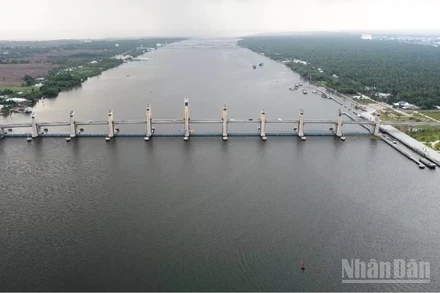 Cống Cái Lớn – Cái Bé trên địa bàn tỉnh Kiên Giang