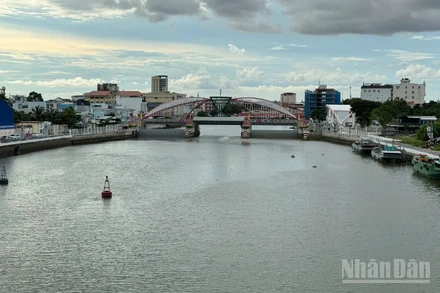 Âu thuyền Cái Khế, thành phố Cần Thơ.