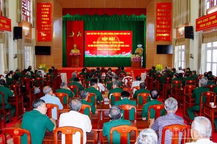 Quang cảnh buổi gặp mặt.