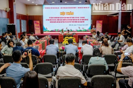 Quang cảnh hội thảo.