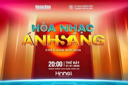 Hòa nhạc Ánh sáng: Khi nghệ thuật “hòa chung nhịp đập” của đất nước.