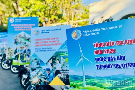Tổng điều tra kinh tế là một trong ba cuộc Tổng điều tra thống kê quốc gia có quy mô lớn. (Ảnh: HNV)