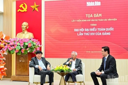 Báo Nhân Dân tổ chức lấy ý kiến các nhà khoa học đóng góp vào dự thảo các văn kiện trình Đại hội XIV của Đảng.