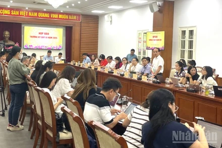 Bộ Văn hóa, Thể thao và Du lịch tổ chức họp báo thường kỳ quý 3/2025. 