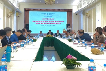 Quang cảnh hội thảo. 