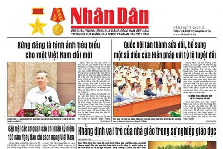 Báo Nhân Dân số 25418