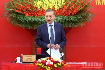 Tổng Bí thư Tô Lâm. (Ảnh: ĐĂNG KHOA)