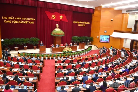 Sáng 6/10, Hội nghị lần thứ 13 Ban Chấp hành Trung ương Đảng Cộng sản Việt Nam khóa XIII khai mạc trọng thể tại Thủ đô Hà Nội.