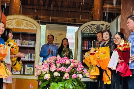 Không gian văn hóa đọc được triển khai trong không gian mở nhằm phục vụ cộng đồng.