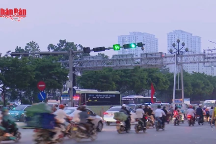 [Video] Cảnh sát giao thông triển khai cao điểm bảo đảm trật tự, an toàn giao thông dịp Tết