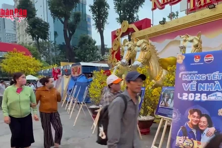 [Video] Hơn 4.200 sinh viên, người lao động về quê trên chuyến xe “Mang Tết về nhà”