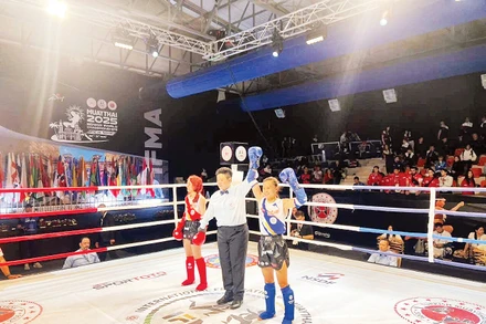 Võ sĩ Huỳnh Hà Hữu Hiếu lên ngôi tại Giải vô địch thế giới 2025.