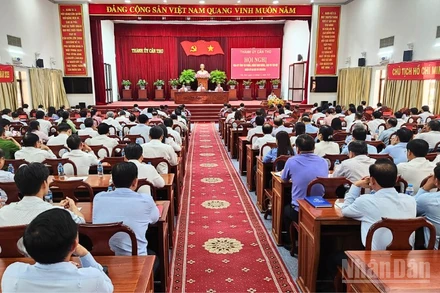 Quang cảnh hội nghị.