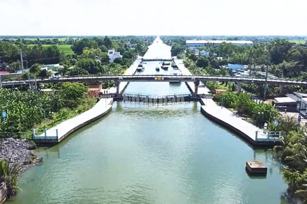 Hệ thống thủy lợi được triển khai đã chủ động, linh hoạt, phù hợp với diễn biến khí tượng thủy văn. 