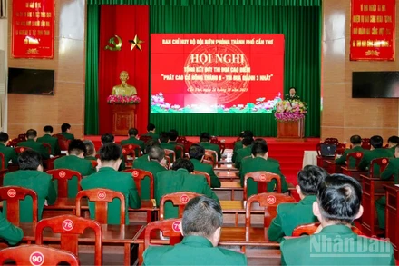 Quang cảnh hội nghị.