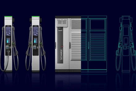 SICHARGE FLEX - hệ thống sạc xe điện phân tán thế hệ mới của Siemens.