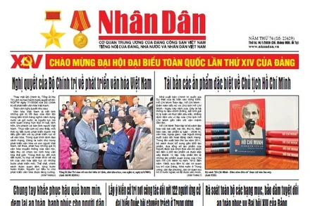 Báo Nhân Dân số 25629 