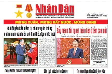 Báo Nhân Dân số 25662 