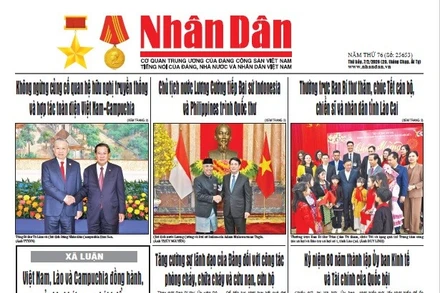 Báo Nhân Dân số 25653 