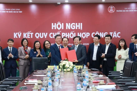 Quang cảnh Lễ ký kết.