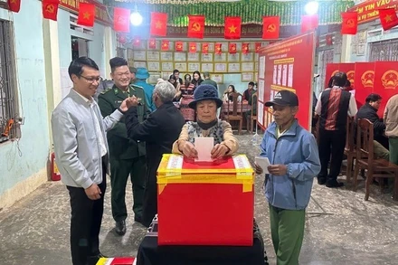 5/34 tỉnh, thành phố có tỷ lệ cử tri đi bầu đạt sát mức 100%