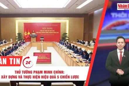 [Video] Thời sự 24h ngày 11/1/2025: Thủ tướng Phạm Minh Chính: Xây dựng và thực hiện hiệu quả 5 chiến lược