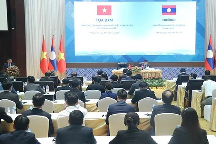 Quang cảnh tọa đàm. (Ảnh: HẢI TIẾN)