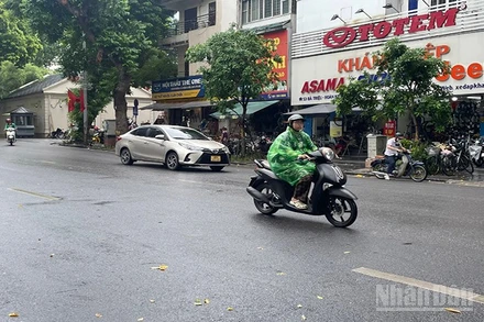 Dự báo chiều tối khu vực Bắc Bộ có mưa rào và dông rải rác. (Ảnh minh họa: Đ.T)