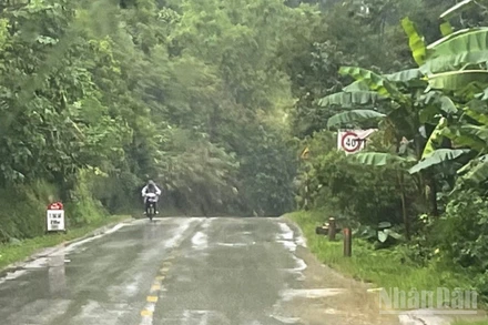 Dự báo vùng cao nguyên Trung Bộ có mưa rào và dông rải rác, cục bộ có nơi mưa to. (Ảnh: Đ.T)