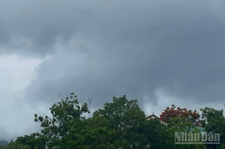 Dự báo khu vực Hà Nội có mây, có lúc có mưa rào và dông. (Ảnh minh họa: Đ.T)