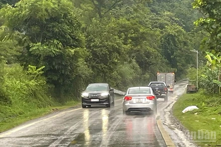 Khu vực tỉnh Cao Bằng đã có mưa vừa, mưa to. (Ảnh minh họa: Đ.T)