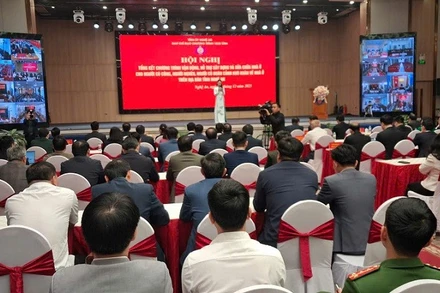 Toàn cảnh hội nghị tổng kết Chương trình 1838.