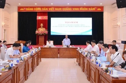 Quang cảnh tọa đàm. 