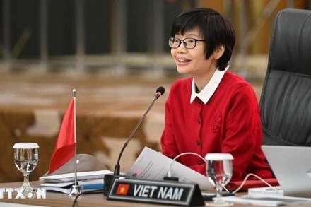 Đại sứ Tôn Thị Ngọc Hương. (Ảnh: TTXVN)