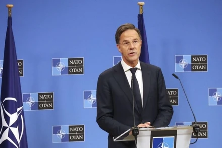 Tổng Thư ký NATO Mark Rutte. (Ảnh: Kyodo/TTXVN)