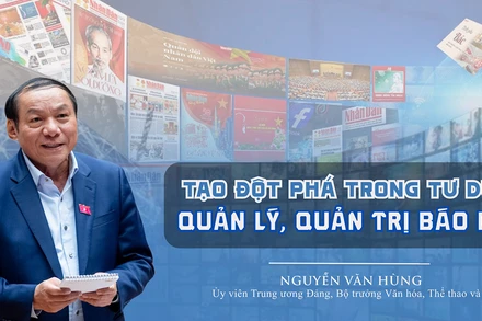 Tạo đột phá trong tư duy quản lý, quản trị báo chí