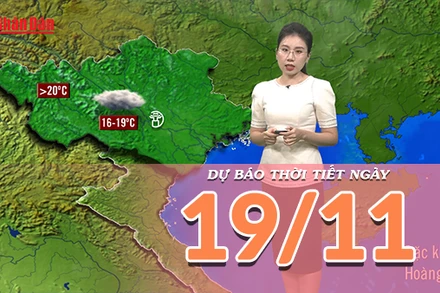 [Video] Dự báo thời tiết ngày 19/11/2025: Bắc Bộ trời rét
