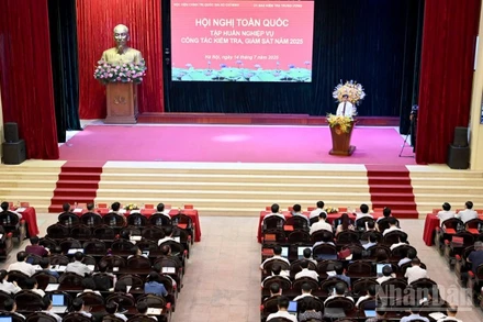 Quang cảnh hội nghị. (Ảnh: ĐĂNG KHOA)