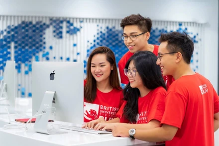 Cần sự phối hợp giữa nhà trường và doanh nghiệp trong đào tạo nhân lực xanh. (Ảnh THẾ ĐẠI)