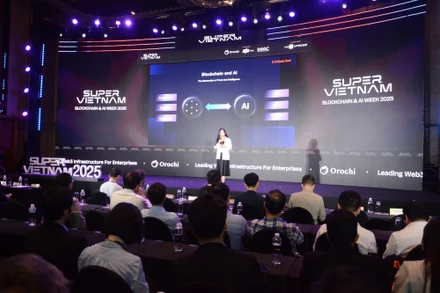 Thúc đẩy blockchain và AI Việt là sứ mạng của nhiều doanh nghiệp (Ảnh minh họa: TTXVN)