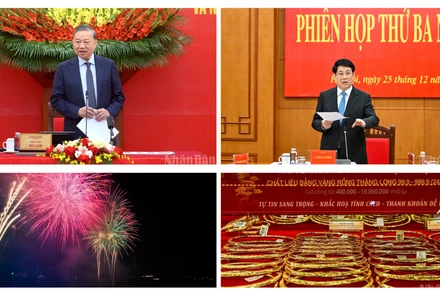 Tin nổi bật ngày 25/12: Tổng Bí thư Tô Lâm chủ trì Hội nghị tổng kết thực hiện Nghị quyết 57-NQ/TW; Kim ngạch xuất nhập khẩu lần đầu cán mốc 900 tỷ USD