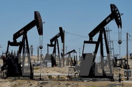 Một giếng dầu ở tỉnh Liêu Ninh, Trung Quốc. (Ảnh: THX/TTXVN)